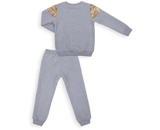 Набор детской одежды Breeze "The star" с пайетками (9679-140G-gray), изображение 4