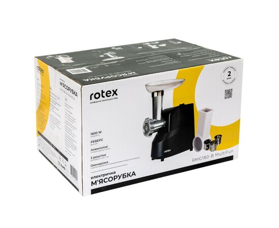 Мясорубка Rotex RMG180-B MultiFun, изображение 11 Мясорубка Rotex RMG180-B MultiFun, изображение 11
