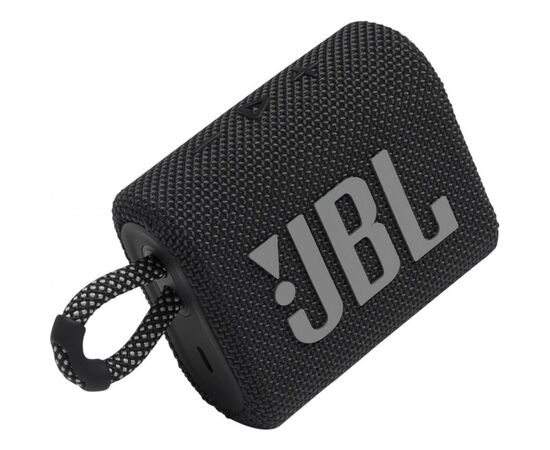 Акустична система JBL Go 3 Black (JBLGO3BLK), зображення 10 Акустична система JBL Go 3 Black (JBLGO3BLK), зображення 10