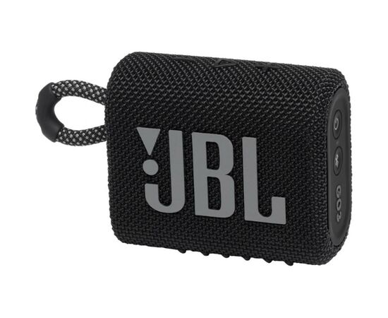 Акустична система JBL Go 3 Black (JBLGO3BLK), зображення 2 Акустична система JBL Go 3 Black (JBLGO3BLK), зображення 2