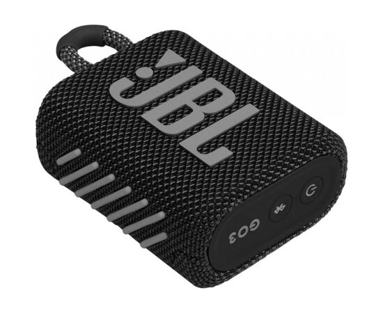 Акустична система JBL Go 3 Black (JBLGO3BLK), зображення 8 Акустична система JBL Go 3 Black (JBLGO3BLK), зображення 8