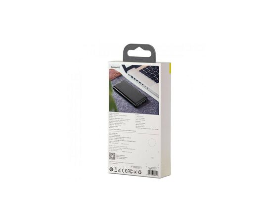 Батарея универсальная Baseus Mini JA Fast charge 3A 30000mAh Black (PPJAN-C01), изображение 7 Батарея универсальная Baseus Mini JA Fast charge 3A 30000mAh Black (PPJAN-C01), изображение 7