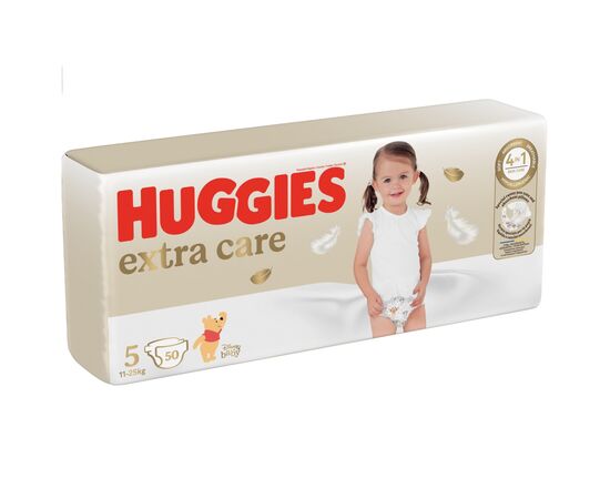 Подгузники Huggies Extra Care 5 (11-25 кг) 50 шт (5029053578132), изображение 2 Подгузники Huggies Extra Care 5 (11-25 кг) 50 шт (5029053578132), изображение 2