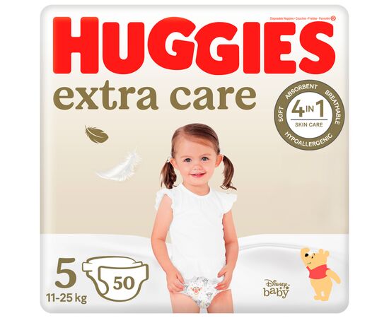 Підгузки Huggies Extra Care 5 (11-25 кг) 50 шт (5029053578132)