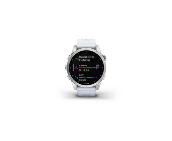 Смарт-часы Garmin fenix 7S Stainless Steel w/Whitestone Band, GPS (010-02539-03), изображение 2 Смарт-часы Garmin fenix 7S Stainless Steel w/Whitestone Band, GPS (010-02539-03), изображение 2