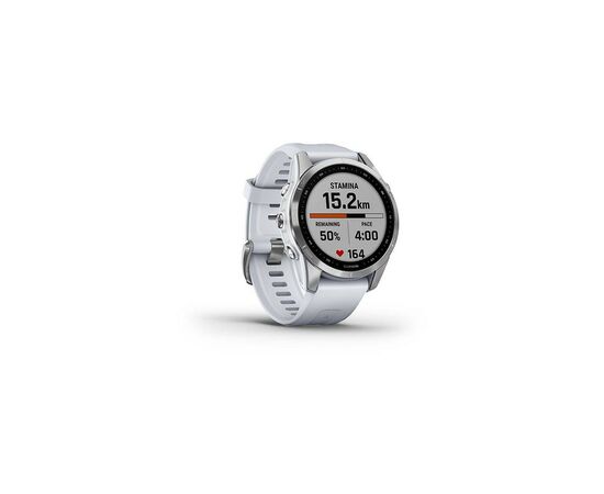 Смарт-часы Garmin fenix 7S Stainless Steel w/Whitestone Band, GPS (010-02539-03), изображение 3 Смарт-часы Garmin fenix 7S Stainless Steel w/Whitestone Band, GPS (010-02539-03), изображение 3