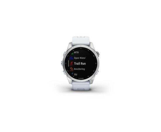 Смарт-часы Garmin fenix 7S Stainless Steel w/Whitestone Band, GPS (010-02539-03), изображение 6 Смарт-часы Garmin fenix 7S Stainless Steel w/Whitestone Band, GPS (010-02539-03), изображение 6