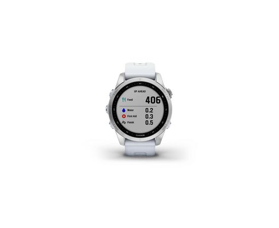 Смарт-часы Garmin fenix 7S Stainless Steel w/Whitestone Band, GPS (010-02539-03), изображение 7 Смарт-часы Garmin fenix 7S Stainless Steel w/Whitestone Band, GPS (010-02539-03), изображение 7