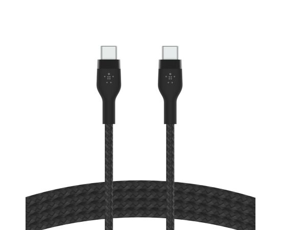 Дата кабель USB-C to USB-C 1.0m Belkin (CAB011BT1MBK)