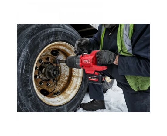 Гайковерт Milwaukee 1", M18 ONEFHIWF1D-0C, 2711Нм, кейс (без АКБ та ЗП) (4933471755), изображение 10 Гайковерт Milwaukee 1", M18 ONEFHIWF1D-0C, 2711Нм, кейс (без АКБ та ЗП) (4933471755), изображение 10