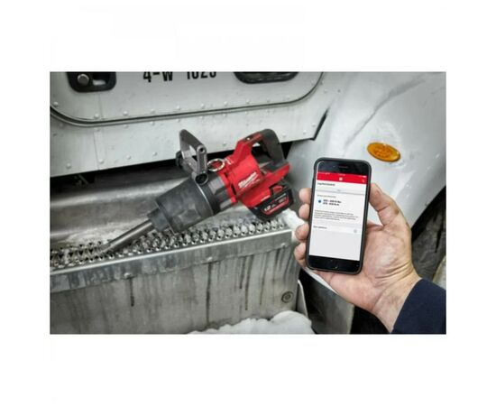 Гайковерт Milwaukee 1", M18 ONEFHIWF1D-0C, 2711Нм, кейс (без АКБ та ЗП) (4933471755), изображение 6 Гайковерт Milwaukee 1", M18 ONEFHIWF1D-0C, 2711Нм, кейс (без АКБ та ЗП) (4933471755), изображение 6