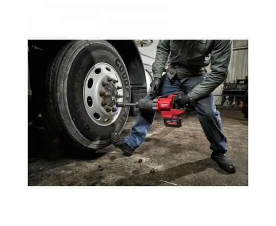Гайковерт Milwaukee 1", M18 ONEFHIWF1D-0C, 2711Нм, кейс (без АКБ та ЗП) (4933471755), изображение 7 Гайковерт Milwaukee 1", M18 ONEFHIWF1D-0C, 2711Нм, кейс (без АКБ та ЗП) (4933471755), изображение 7