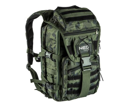 Сумка для инструмента Neo Tools рюкзак Camo, 30л, 50х29.5х19см, полиэстер 600D, усиленный, камуфляж (84-321)