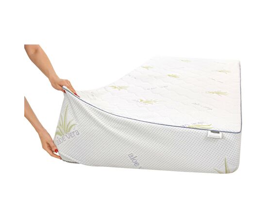 Наматрасник MirSon №1043 Alberto Silk Strong Aloe Vera 200х200 см (2200001507296), изображение 8 Наматрасник MirSon №1043 Alberto Silk Strong Aloe Vera 200х200 см (2200001507296), изображение 8