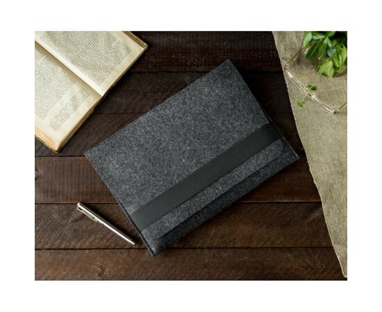 Чехол для ноутбука Gmakin 14 Macbook Pro, horizontal, Dark Gray (GM14-14), изображение 5 Чехол для ноутбука Gmakin 14 Macbook Pro, horizontal, Dark Gray (GM14-14), изображение 5