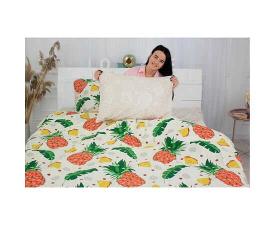 Постельное белье MirSon Бязь Ranforce Elite 17-0263 Ananas 220х240 (2200004707297), изображение 3