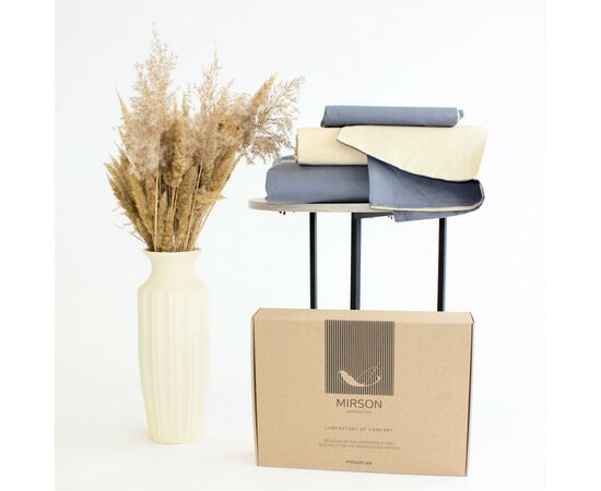 Постельное белье MirSon Бязь Ranforce Elite Marco (12-0712 + 16-5803) 160х220 (2200004696447), изображение 6 Постельное белье MirSon Бязь Ranforce Elite Marco (12-0712 + 16-5803) 160х220 (2200004696447), изображение 6