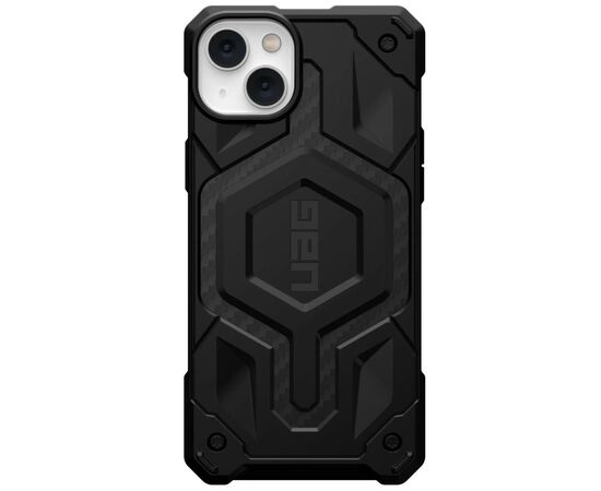 Чехол для моб. телефона Uag Apple iPhone 14 Plus Monarch Pro Magsafe, Carbon Fiber (114029114242)