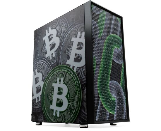 Корпус Vinga Pillar Black Bitcoin (01230011783)