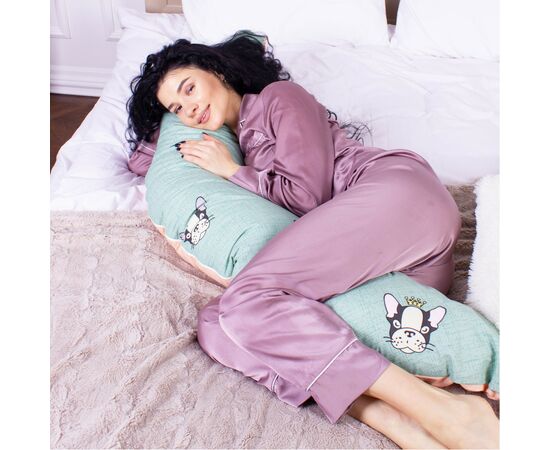 Подушка MirSon для беременных и кормления №8334 Print Line 17-0356 Burkina Faso Бязь 30х170х20 см (2200006200598), изображение 5 Подушка MirSon для беременных и кормления №8334 Print Line 17-0356 Burkina Faso Бязь 30х170х20 см (2200006200598), изображение 5