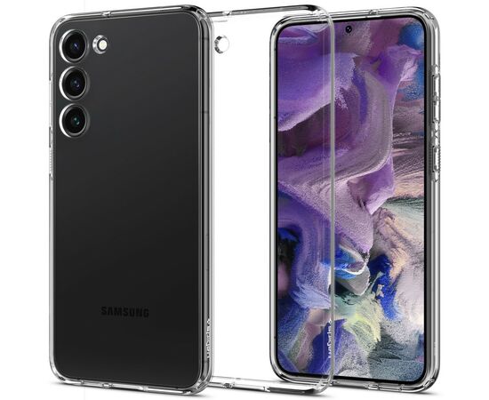 Чехол для моб. телефона Spigen Samsung Galaxy S23+ Liquid Crystal, Crystal Clear (ACS05662), изображение 3