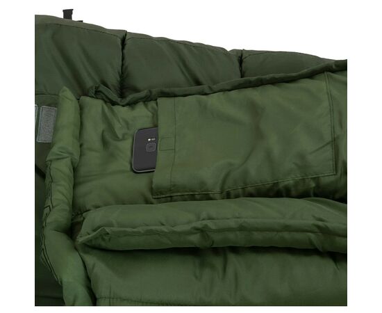 Спальный мешок Highlander Phoenix Ember 250/-3C Olive Green Left (SB243-OG) (929694), изображение 7 Спальный мешок Highlander Phoenix Ember 250/-3C Olive Green Left (SB243-OG) (929694), изображение 7