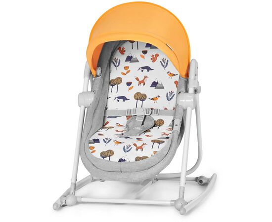 Кресло-качалка Kinderkraft 5 в 1 Nola Forest Yellow (5902533917716), изображение 4 Кресло-качалка Kinderkraft 5 в 1 Nola Forest Yellow (5902533917716), изображение 4