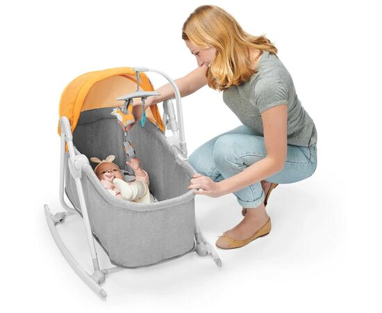 Кресло-качалка Kinderkraft 5 в 1 Nola Forest Yellow (5902533917716), изображение 7 Кресло-качалка Kinderkraft 5 в 1 Nola Forest Yellow (5902533917716), изображение 7