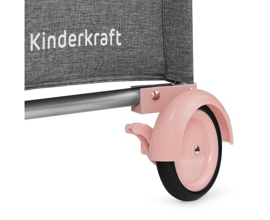 Кроватка Kinderkraft манеж с пеленатором Joy Pink (5902533911264), изображение 11 Кроватка Kinderkraft манеж с пеленатором Joy Pink (5902533911264), изображение 11