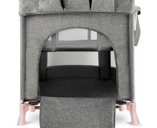 Кроватка Kinderkraft манеж с пеленатором Joy Pink (5902533911264), изображение 4 Кроватка Kinderkraft манеж с пеленатором Joy Pink (5902533911264), изображение 4