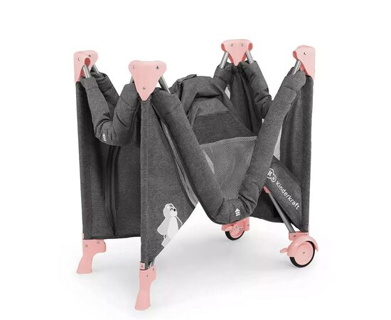 Кроватка Kinderkraft манеж с пеленатором Joy Pink (5902533911264), изображение 6 Кроватка Kinderkraft манеж с пеленатором Joy Pink (5902533911264), изображение 6