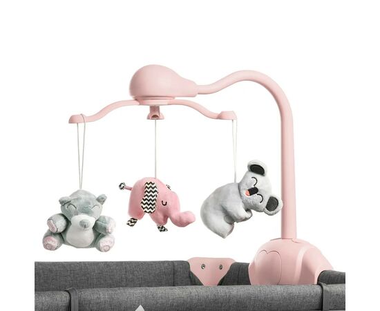 Кроватка Kinderkraft манеж с пеленатором Joy Pink (5902533911264), изображение 8 Кроватка Kinderkraft манеж с пеленатором Joy Pink (5902533911264), изображение 8