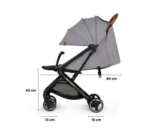 Коляска Kinderkraft Nubi Gray (KKWNUBIGRY0000) (5902533915774), изображение 12 Коляска Kinderkraft Nubi Gray (KKWNUBIGRY0000) (5902533915774), изображение 12