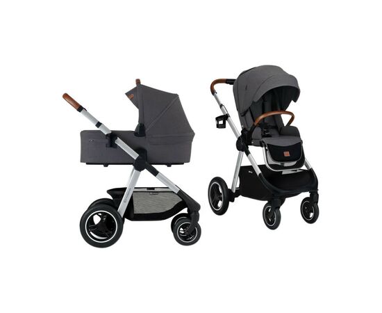 Коляска Kinderkraft 2 в 1 Everyday Dark Gray (KSEVER00DGR2000) (5902533917570)
