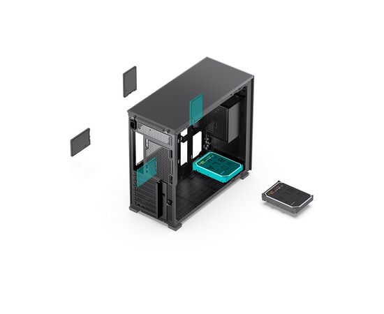 Корпус JONSBO D41 MESH Black, изображение 11 Корпус JONSBO D41 MESH Black, изображение 11