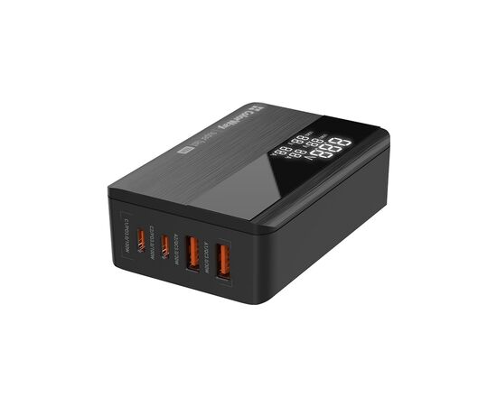 Зарядное устройство ColorWay Power Delivery GaN (2USB-A + 2USB TYPE-C) (100W) black (CW-CHS041PD-BK), изображение 3 Зарядное устройство ColorWay Power Delivery GaN (2USB-A + 2USB TYPE-C) (100W) black (CW-CHS041PD-BK), изображение 3