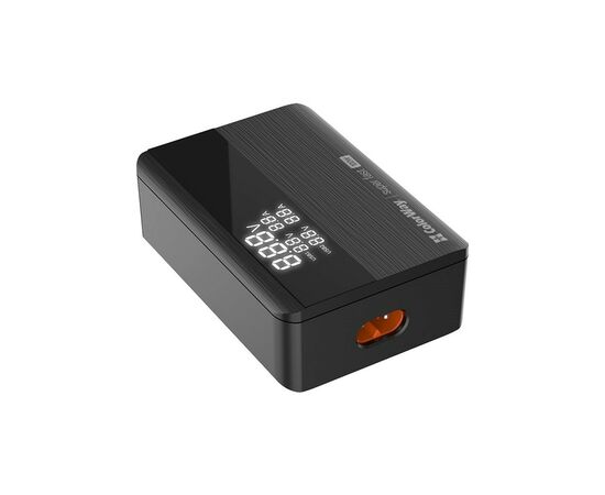 Зарядное устройство ColorWay Power Delivery GaN (2USB-A + 2USB TYPE-C) (100W) black (CW-CHS041PD-BK), изображение 6 Зарядное устройство ColorWay Power Delivery GaN (2USB-A + 2USB TYPE-C) (100W) black (CW-CHS041PD-BK), изображение 6