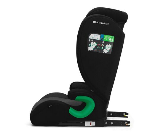 Автокресло Kinderkraft Junior Fix 2 i-Size Graphite Black (KCJUFI20BLK0000) (5902533921560), изображение 4 Автокресло Kinderkraft Junior Fix 2 i-Size Graphite Black (KCJUFI20BLK0000) (5902533921560), изображение 4