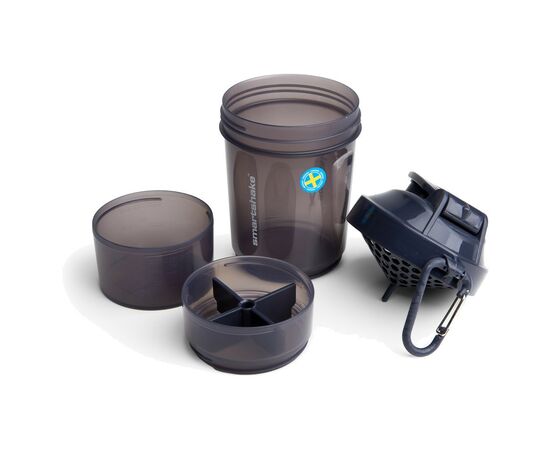 Шейкер спортивный SmartShake Original2GO 600ml Dark Gray (10561401), изображение 2 Шейкер спортивный SmartShake Original2GO 600ml Dark Gray (10561401), изображение 2