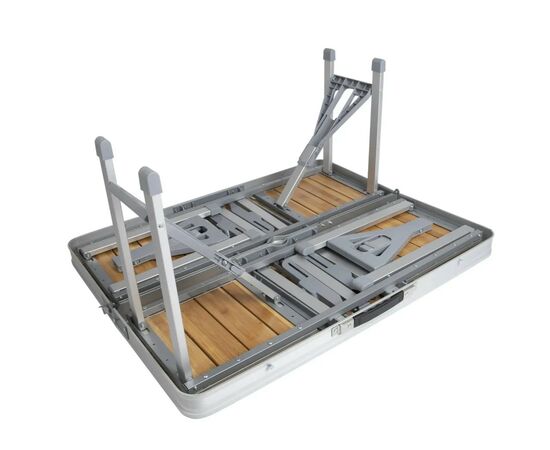 Туристический стол Bo-Camp Bamboo Brown/Silver (1404800), изображение 4 Туристический стол Bo-Camp Bamboo Brown/Silver (1404800), изображение 4