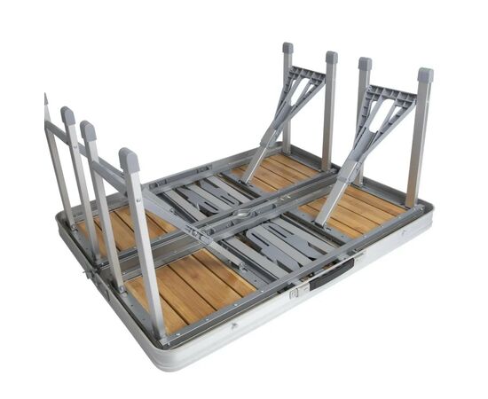Туристический стол Bo-Camp Bamboo Brown/Silver (1404800), изображение 5 Туристический стол Bo-Camp Bamboo Brown/Silver (1404800), изображение 5