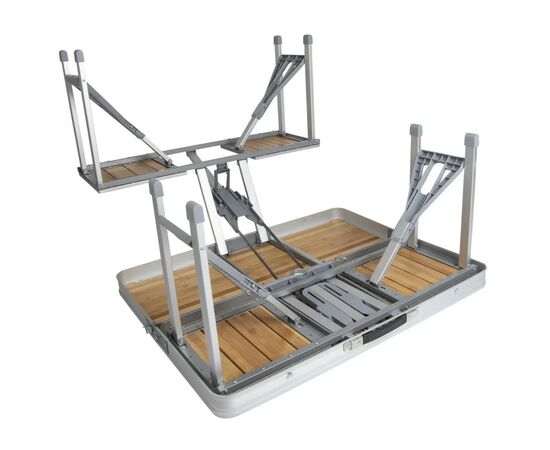 Туристический стол Bo-Camp Bamboo Brown/Silver (1404800), изображение 6 Туристический стол Bo-Camp Bamboo Brown/Silver (1404800), изображение 6