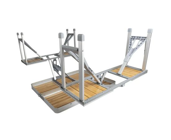 Туристический стол Bo-Camp Bamboo Brown/Silver (1404800), изображение 7 Туристический стол Bo-Camp Bamboo Brown/Silver (1404800), изображение 7