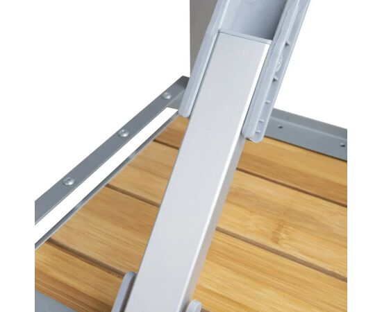 Туристический стол Bo-Camp Bamboo Brown/Silver (1404800), изображение 9 Туристический стол Bo-Camp Bamboo Brown/Silver (1404800), изображение 9