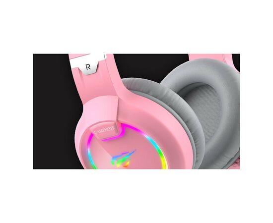 Наушники Havit HV-H2233d Cat Pink (HV-H2233d), изображение 8 Наушники Havit HV-H2233d Cat Pink (HV-H2233d), изображение 8