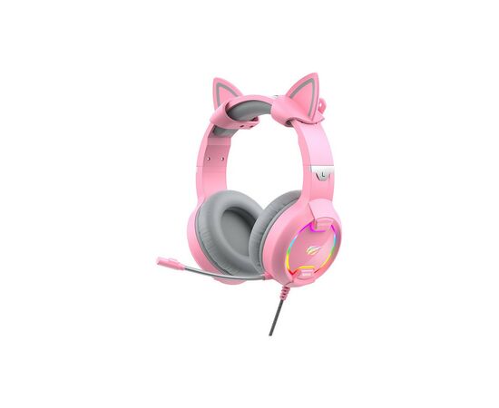 Навушники Havit HV-H2233d Cat Pink (HV-H2233d)