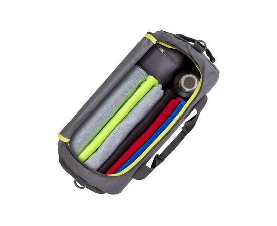 Сумка дорожная RivaCase 30 л Сіра (5542 Grey), изображение 5