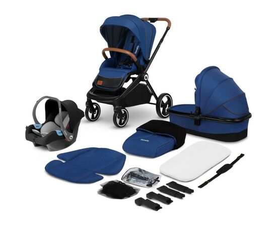 Коляска Lionelo 3 в 1 Mika Blue Navy (LO-MIKA 3IN1 BLUE NAVY), изображение 12 Коляска Lionelo 3 в 1 Mika Blue Navy (LO-MIKA 3IN1 BLUE NAVY), изображение 12