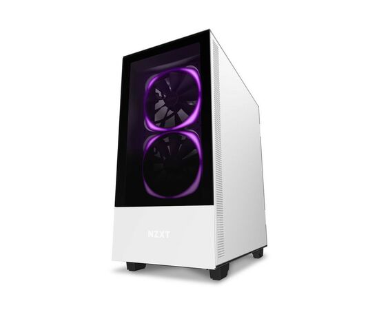 Корпус NZXT H510 Matte White (CA-H510E-W1), изображение 3 Корпус NZXT H510 Matte White (CA-H510E-W1), изображение 3