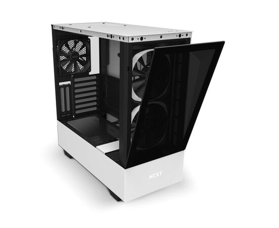 Корпус NZXT H510 Matte White (CA-H510E-W1), изображение 7 Корпус NZXT H510 Matte White (CA-H510E-W1), изображение 7